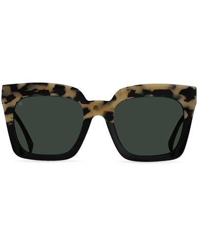 Raen Vine 54mm Square Sunglasses - Black