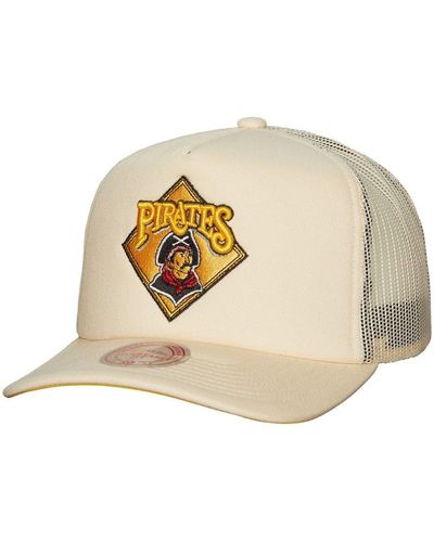 Mitchell & Ness Pittsburgh Pirates Cooperstown Collection Evergreen Adjustable Trucker Hat At Nordstrom - Metallic