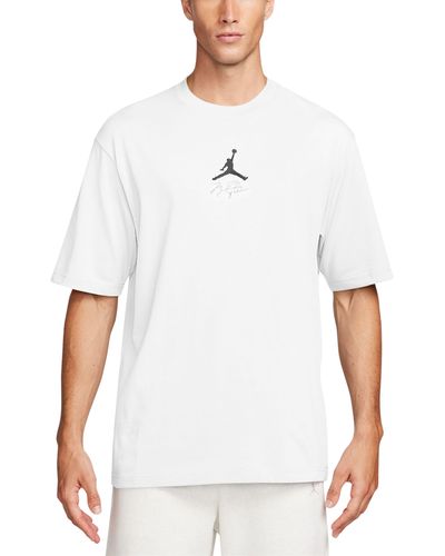 Nike Jordan Flight Cotton Graphic T-shirt - White