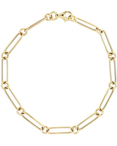 Bony Levy Ofira 14k Gold Alternating Link Bracelet - Metallic