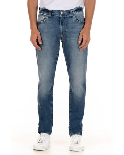 Fidelity Indie Skinny Jeans In Elwood At Nordstrom Rack - Blue