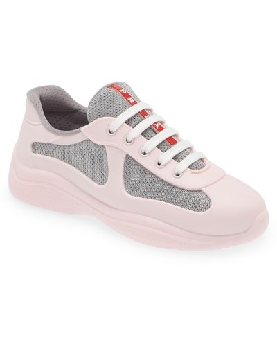 Prada America's Cup Sneaker - Pink