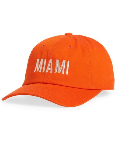 American Needle Miami Baseball Cap - Orange