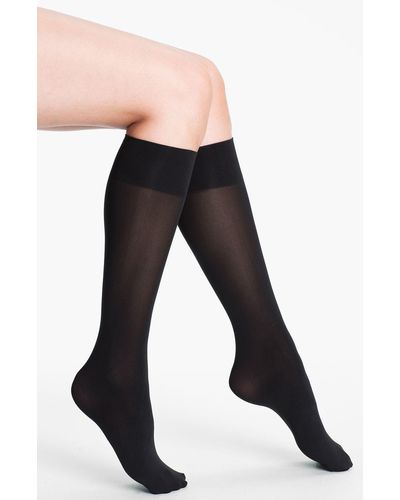 Commando Ultimate Opaque Trouser Socks - Black