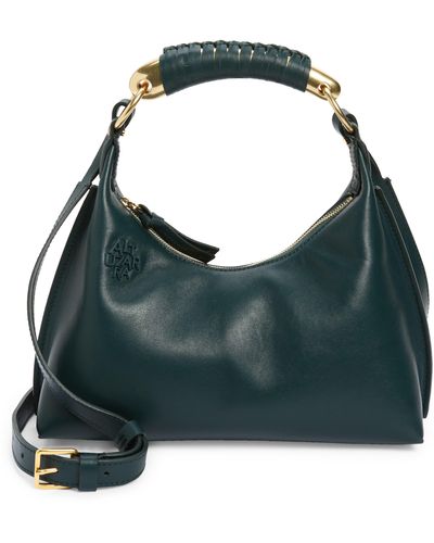 Altuzarra Small Athena Leather Top Handle Bag - Black