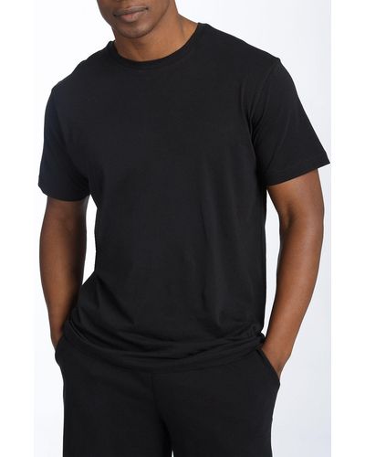 Daniel Buchler Peruvian Pima Cotton T-shirt - Black