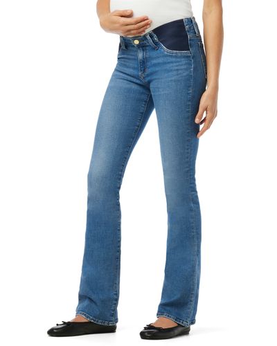 Joe's The Icon Mid Rise Bootcut Maternity Jeans - Blue