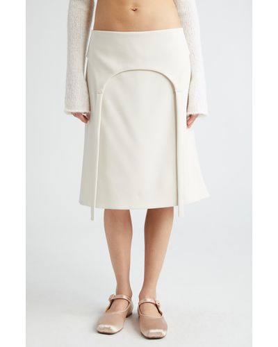 Sandy Liang Halper Skirt - White
