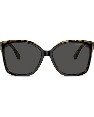 Michael Kors Malia 58mm Square Sunglasses - Black