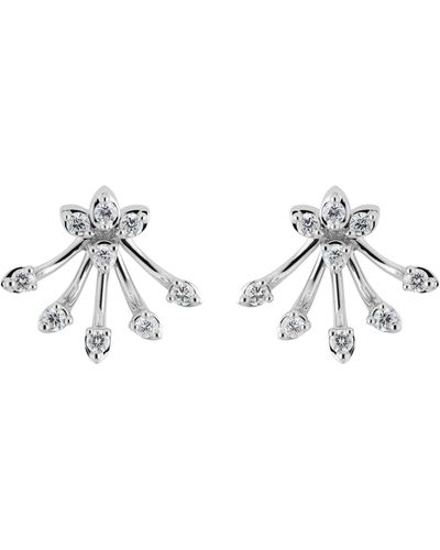 Hueb Luminus Diamond Stud Earrings - Metallic