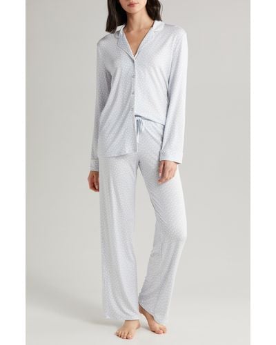 Nordstrom Moonlight Eco Knit Pajamas - Gray