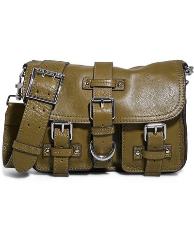 Aimee Kestenberg Saddle Up Leather Crossbody Bag - Gray