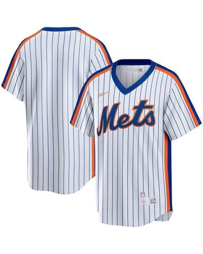 Men's Nike Darryl Strawberry White New York Mets Home Cooperstown  Collection Player Jersey