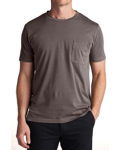 Rowan Asher Cotton Pocket T-shirt - Gray