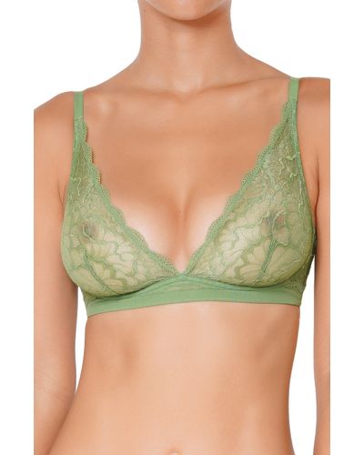 Huit Lenna Lace Bra At Nordstrom - Green