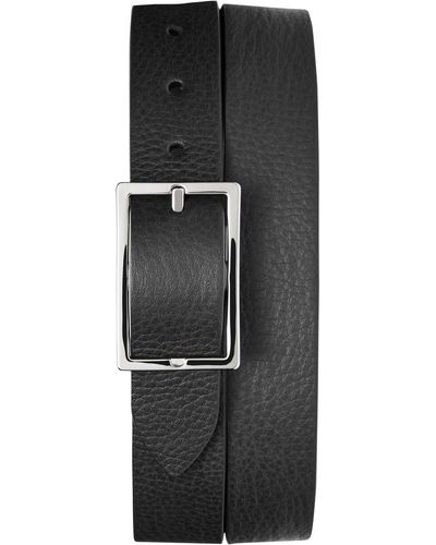 Shinola Reversible Leather Belt - Black