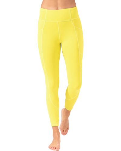 Threads For Thought Rita High Waist Pocket leggings - Yellow