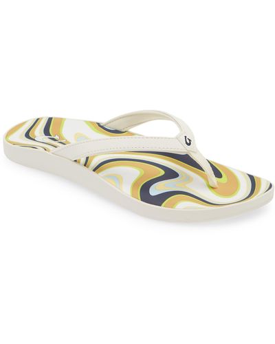 Olukai Puawe Flip Flop - Multicolor
