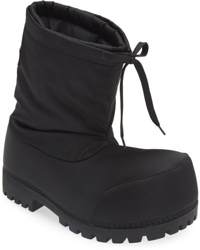 Balenciaga Alaska Puffer Boot - Black