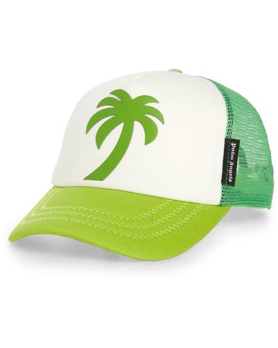 Palm Angels Palm Trucker Cap - Green
