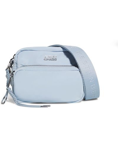 Aimee Kestenberg Nylon Camera Crossbody Bag - Blue