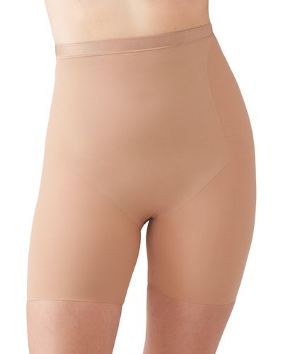 Wacoal Shape Revelationtm Straight High Waist Thigh Shaping Shorts - Natural