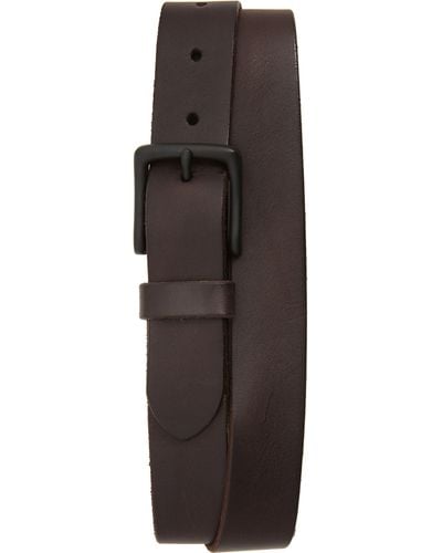 AllSaints Leather Belt - Brown