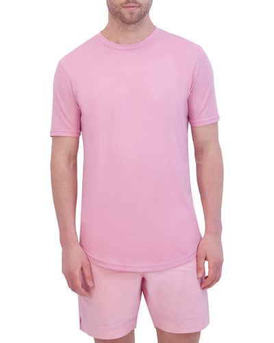 Goodlife Scallop Crewneck T-shirt - Pink