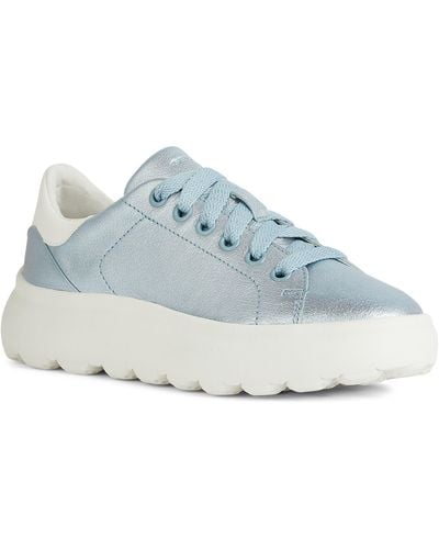 Geox Spherica Platform Sneaker - Blue
