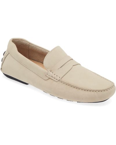 Nordstrom Cody Driving Loafer - Natural