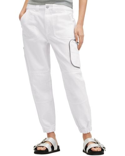 AllSaints Florence Cargo sweatpants - White