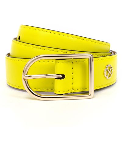 Kate Spade Leather Belt - Yellow
