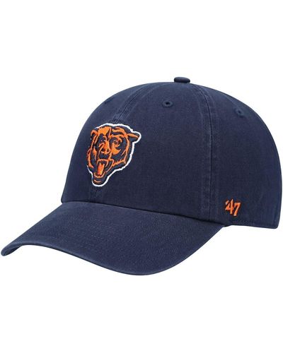 '47 Orange Chicago Bears Clean Up Adjustable Hat