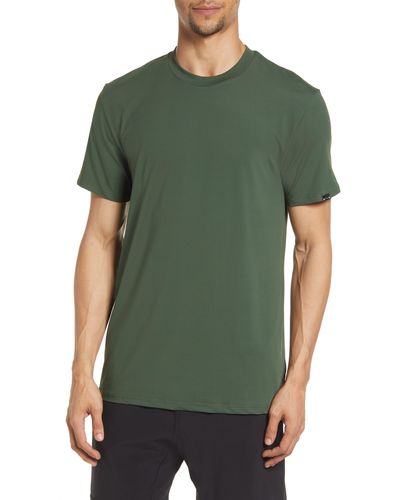 BARBELL APPAREL Havok Stretch Crewneck T-shirt - Green