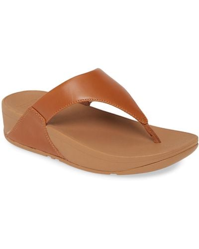 Fitflop Lulu Flip Flop - Brown