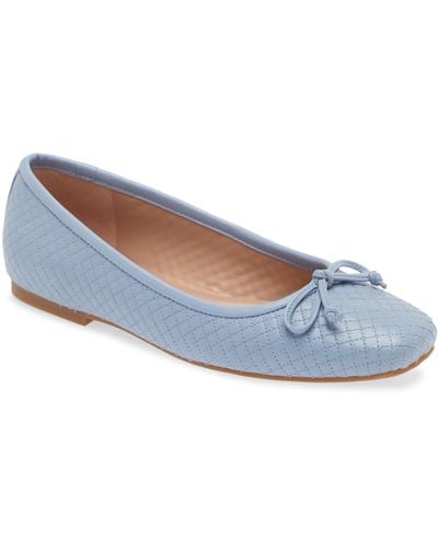 Nordstrom Ashton Quilted Flat - Blue