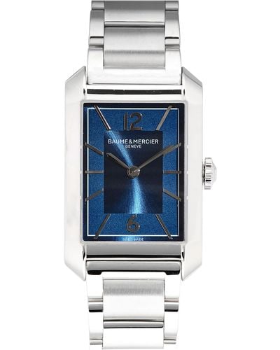 Baume & Mercier Hampton Bracelet Watch - Blue