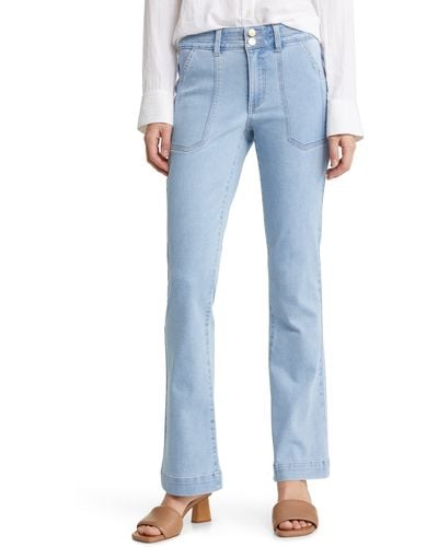 Wit & Wisdom 'ab'solution High Waist Flare Jeans - Blue