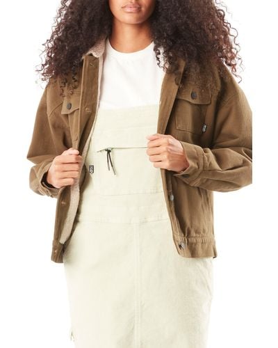 Picture Berry Winter Organic Cotton & Fleece Jacket - Natural