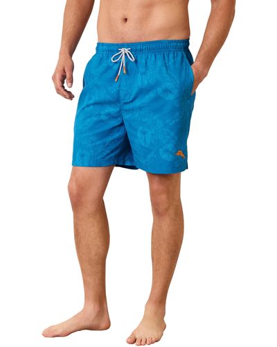 Tommy Bahama Naples Keep It Frondly Swim Trunks - Blue