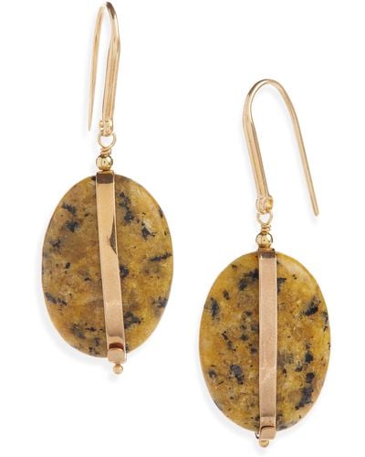 Isabel Marant Stones Drop Earrings - Metallic