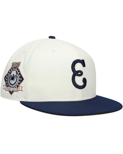 RINGS AND CRWNS Rings & Crwns /navy Newark Eagles Team Fitted Hat At Nordstrom - Blue