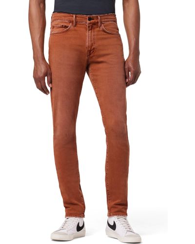Joe's Jeans The Dean Skinny Fit Jeans - Red
