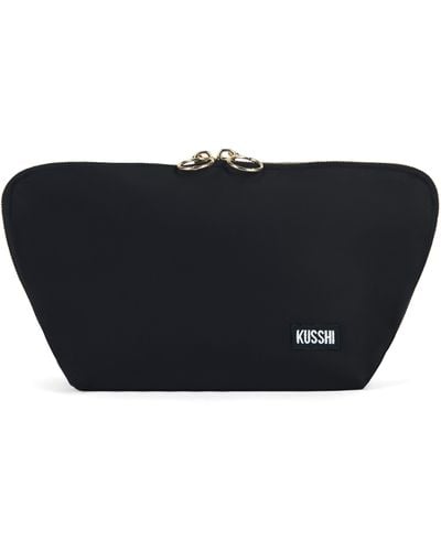 KUSSHI Signature Makeup Bag - Black
