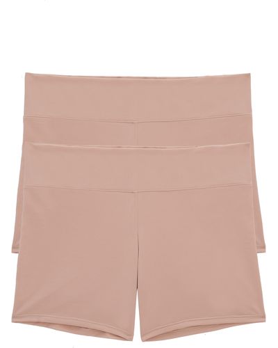 Natori Bliss Flex 2-pack Shorts - Pink