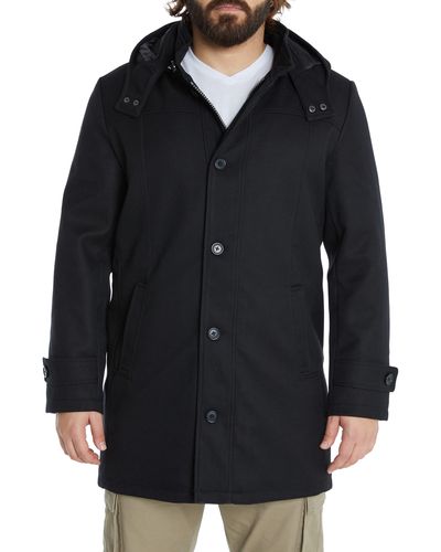 Johnny Bigg Wales Hooded Coat - Black