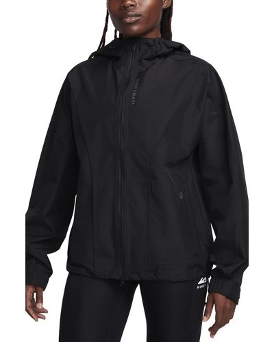 Nike Gore-tex Infinium Packable Trail Running Jacket - Black