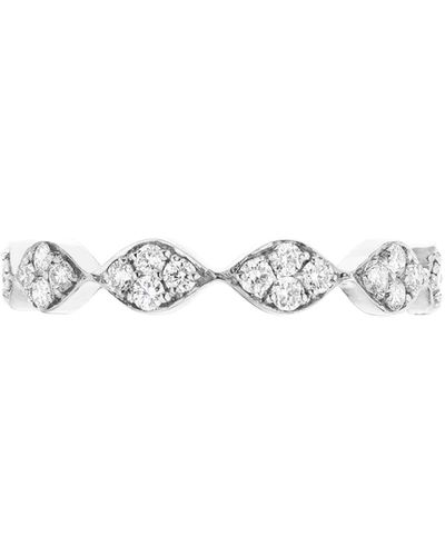 Sethi Couture Marquise Pav Diamond Eternity Ring - Metallic