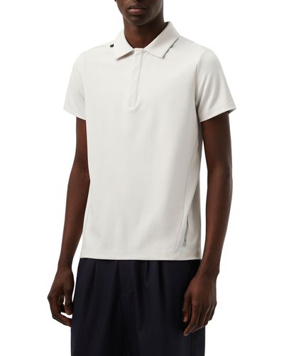 ALPHATAURI Short Sleeve Polo Shirt - White