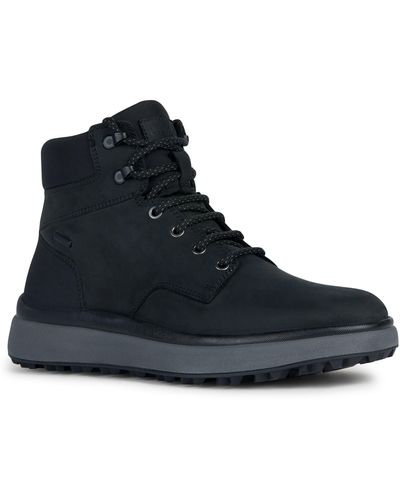 Geox Granito Grip Waterproof Sneaker - Black